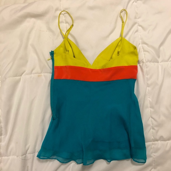 BCBG MaxAzria Color-block Sequin Camisole - Picture 4 of 9